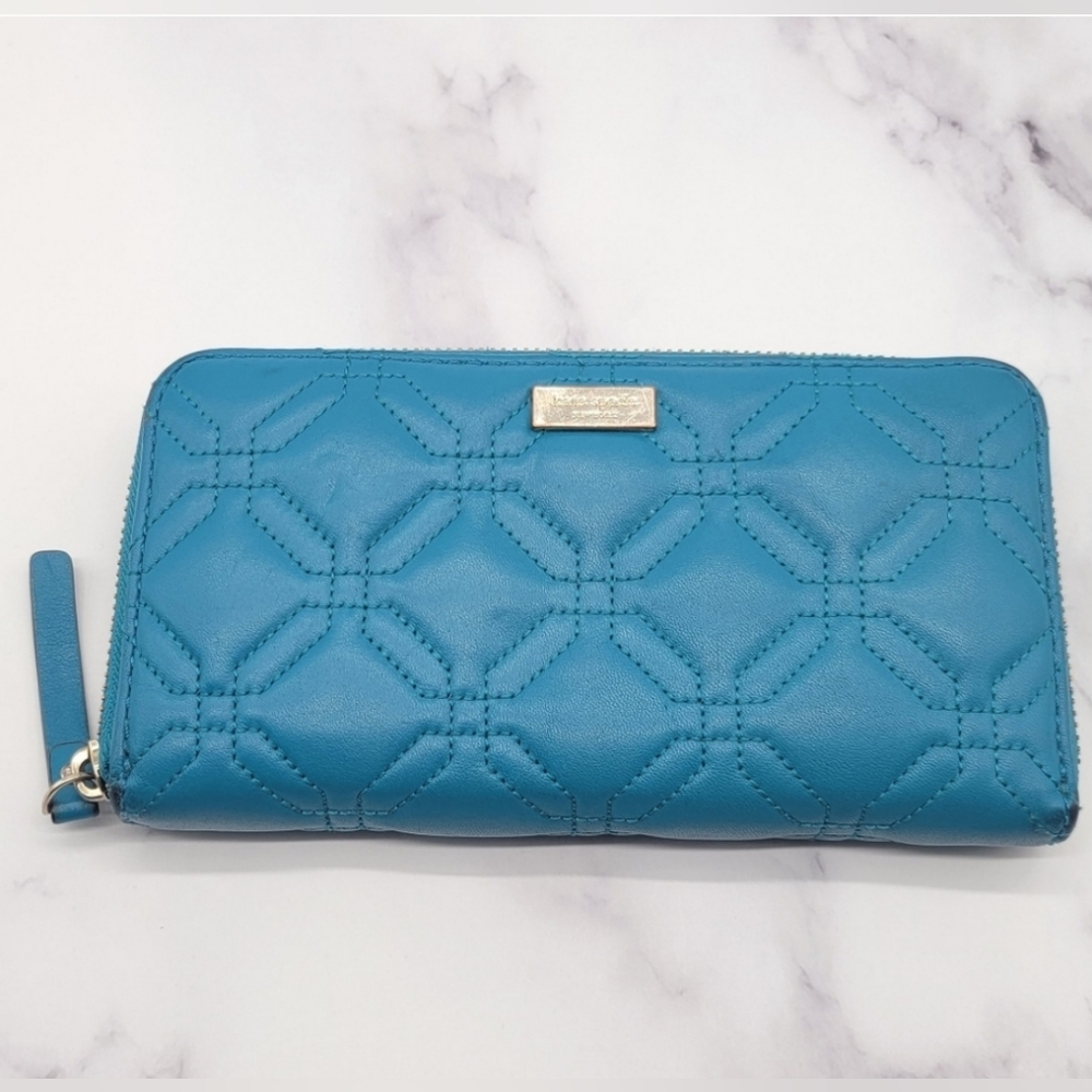 Katespade quilted wallet purse
